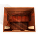 Golden Designs Maxxus 3 Person Full Spectrum Infrared Carbon Canadian Red Cedar Sauna MX-M306-01-FS CED
