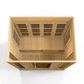 Golden Designs Maxxus 4 Person Low EMF FAR Infrared Carbon Canadian Hemlock Sauna - MX-K406-01