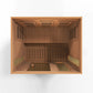 Golden Designs Maxxus "Avignon Edition" 3 Person Near Zero EMF FAR Infrared Carbon Canadian Red Cedar Sauna MX-K306-01-ZF Ced