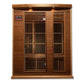 Golden Designs Maxxus "Avignon Edition" 3 Person Near Zero EMF FAR Infrared Carbon Canadian Red Cedar Sauna MX-K306-01-ZF Ced