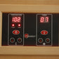Golden Designs Maxxus "Avignon Edition" 3 Person Near Zero EMF FAR Infrared Sauna - Canadian Red Cedar - PrimeFair