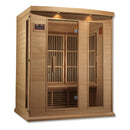 Golden Designs Maxxus Low EMF FAR Infrared Carbon Canadian Hemlock Sauna MX-K306-01