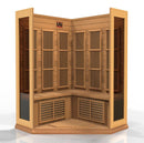 Golden Designs Maxxus Low EMF FAR Infrared Sauna Canadian Red Cedar - MX-K356-01 CED - PrimeFair