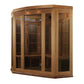 Golden Designs Maxxus Low EMF FAR Infrared Sauna Canadian Red Cedar - MX-K356-01 CED - PrimeFair