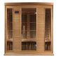 Golden Designs Maxxus 4 Person Low EMF FAR Infrared Sauna Canadian Red Cedar - MX-K406-01 CED - PrimeFair