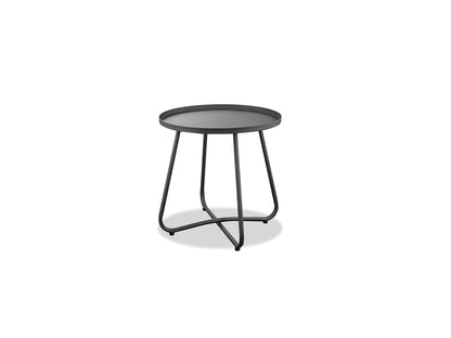 Whiteline Modern Living Talon Outdoor Side Table - ST1606-GRY - MyBBQDirect