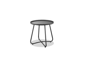 Whiteline Modern Living Talon Outdoor Side Table - ST1606-GRY - MyBBQDirect