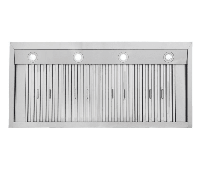 Kucht 48-Inch Wall Mounted Hood 1200 CFM in White KRH4815A-W