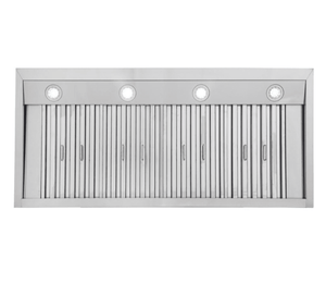 Kucht 48-Inch Wall Mounted Hood 1200 CFM in White KRH4815A-W