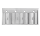 Kucht 48-Inch Wall Mounted Hood 1200 CFM in White KRH4815A-W