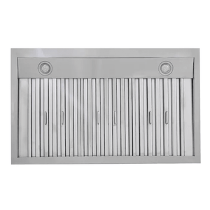Kucht 36-Inch Wall Mounted Hood 900 CFM in Red KRH3615A-R