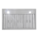 Kucht 36-Inch Wall Mounted Hood 900 CFM in Red KRH3615A-R