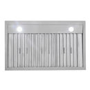 Kucht 30-Inch Wall Mounted Hood 900 CFM in Red KRH3015A-R