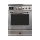 ILVE 30" Majestic II Series Freestanding Electric Single Oven Range with 4 Elements, Triple Glass Cool Door, Convection Oven, TFT Oven Control Display and Child Lock UMI30NE3