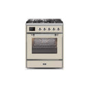 ILVE 30" Majestic II Series Gas Burner and Electric Oven Range with 5 Sealed Burners UM30DNE3
