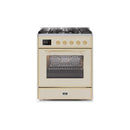 ILVE 30" Majestic II Series Gas Burner and Electric Oven Range with 5 Sealed Burners UM30DNE3