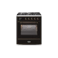 ILVE 30" Majestic II Series Gas Burner and Electric Oven Range with 5 Sealed Burners UM30DNE3