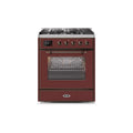 ILVE 30" Majestic II Series Gas Burner and Electric Oven Range with 5 Sealed Burners UM30DNE3