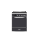 ILVE 30" Majestic II Series Induction Range with 4 Elements 2.3 cu. ft. Total Oven Capacity TFT Oven Control Display UMI30QNE3