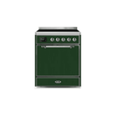 ILVE 30" Majestic II Series Induction Range with 4 Elements 2.3 cu. ft. Total Oven Capacity TFT Oven Control Display UMI30QNE3