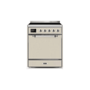 ILVE 30" Majestic II Series Induction Range with 4 Elements 2.3 cu. ft. Total Oven Capacity TFT Oven Control Display UMI30QNE3
