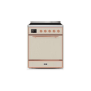 ILVE 30" Majestic II Series Induction Range with 4 Elements 2.3 cu. ft. Total Oven Capacity TFT Oven Control Display UMI30QNE3