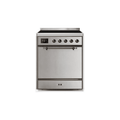 ILVE 30" Majestic II Series Induction Range with 4 Elements 2.3 cu. ft. Total Oven Capacity TFT Oven Control Display UMI30QNE3