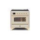 ILVE 36" Majestic II Series Electric Induction and Electric Oven Range with 5 Elements UMI09NS3
