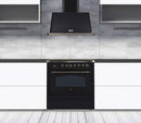 ILVE Majestic 36 Inch Wall Mount Convertible Hood in Kitchen