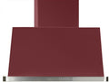 ILVE Majestic 36 Inch Wall Mount Convertible Hood - Burgundy