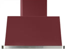 ILVE Majestic 36 Inch Wall Mount Convertible Hood - Burgundy
