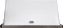 ILVE 40" Majestic Wall Mount Range Hood with 850 CFM Blower Anti-grease Filter 2 Warming Lights Filter Light Indicator Auto-off Function and 4 Fan Speeds (UAM100) Front View