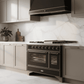 ILVE Majestic II 48 Inch Dual Fuel Range, Double Oven, 8 Burners & Griddle UM12FDNS3 - MyBBQDirect