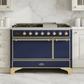 ILVE Majestic II 48" Solid Door Dual Fuel Range – Liquid Propane - MyBBQDirect