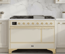 ILVE Majestic II 48" Solid Door Dual Fuel Range – Liquid Propane - MyBBQDirect