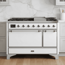 ILVE Majestic II 48" Solid Door Dual Fuel Range – Liquid Propane - MyBBQDirect