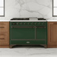 ILVE Majestic II 48" Solid Door Dual Fuel Range – Liquid Propane - MyBBQDirect