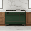 ILVE Majestic II 48" Solid Door Dual Fuel Range – Liquid Propane - MyBBQDirect