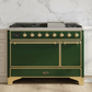 ILVE Majestic II 48" Solid Door Dual Fuel Range – Liquid Propane - MyBBQDirect