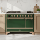 ILVE Majestic II 48" Solid Door Dual Fuel Range – Liquid Propane - MyBBQDirect