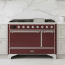 ILVE Majestic II 48" Solid Door Dual Fuel Range – Liquid Propane - MyBBQDirect