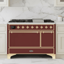 ILVE Majestic II 48" Solid Door Dual Fuel Range – Liquid Propane - MyBBQDirect