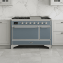 ILVE Majestic II 48" Solid Door Dual Fuel Range – Liquid Propane - MyBBQDirect