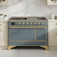 ILVE Majestic II 48" Solid Door Dual Fuel Range – Liquid Propane - MyBBQDirect