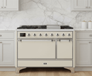 ILVE Majestic II 48" Solid Door Dual Fuel Range – Liquid Propane - MyBBQDirect