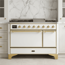 ILVE Majestic II 48" Solid Door Dual Fuel Range – Liquid Propane - MyBBQDirect