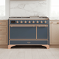 ILVE Majestic II 48" Solid Door Dual Fuel Range – Liquid Propane - MyBBQDirect