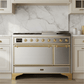 ILVE Majestic II 48" Solid Door Dual Fuel Range – Liquid Propane - MyBBQDirect