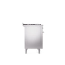 ILVE 48-Inch Professional Plus II Freestanding Dual Fuel Range with 8 Sealed Burner - UP48FWMP
