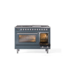 ILVE 48-Inch Professional Plus II Freestanding Dual Fuel Range with 8 Sealed Burner - UP48FWMP